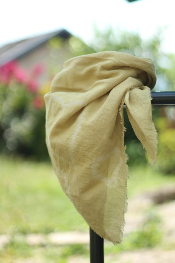 Kit Prêt à teindre - Grand carré potager (Teinture & Shibori) – Image 3