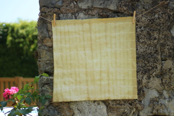 Kit Prêt à teindre - Petit carré potager (Teinture & Shibori) – Image 2